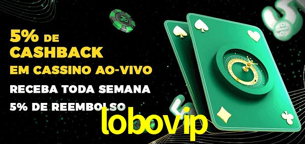 Promoções do cassino ao Vivo lobovip
